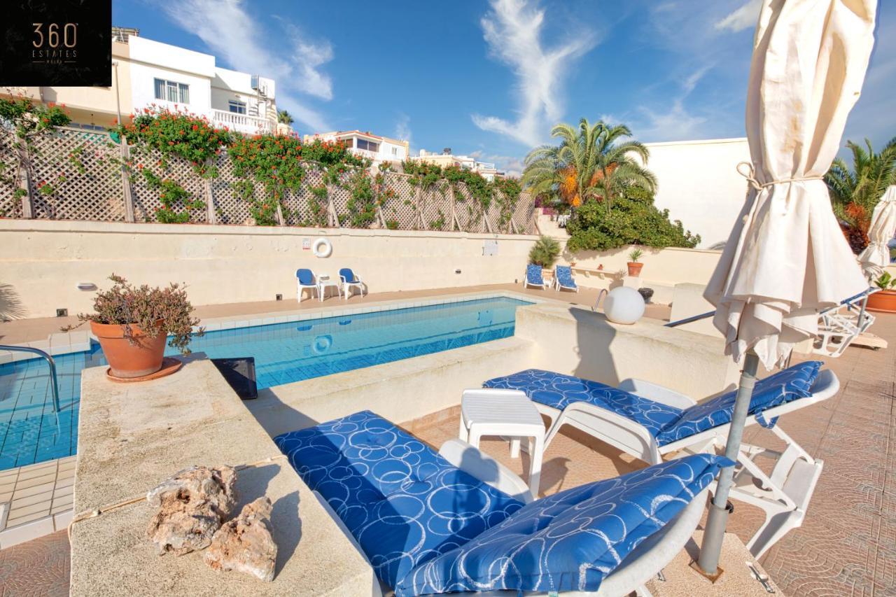 One Of A Kind Villa With Wi-Fi, Private Pool & Bbq By 360 Estates Mellieħa Exterior foto